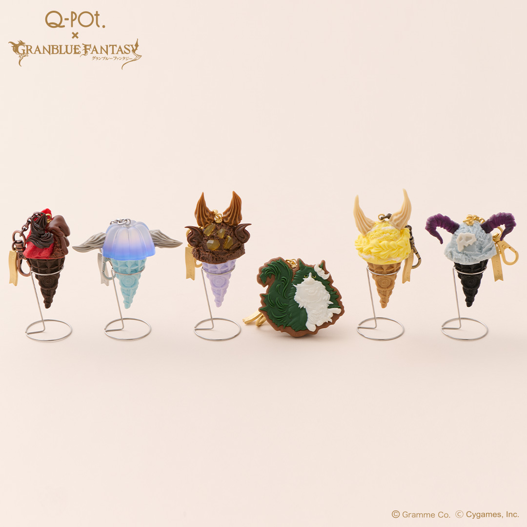 Q-pot. サンダルフォン 珈琲ゼリー バッグチャーム グラブル コーヒー