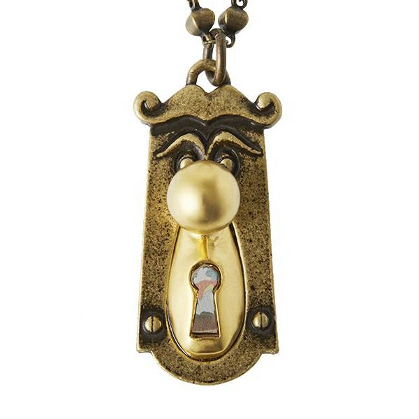 残り1点】ドアノブ/ネックレス【ディズニー アクセサリー】【ふしぎの