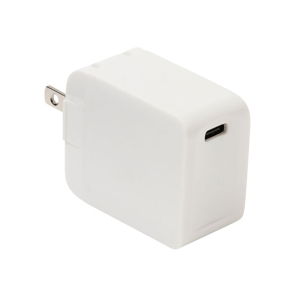 iPhone12シリーズ高速充電対応 PD20W出力USB-C1ポートACアダプタ｜QTJ