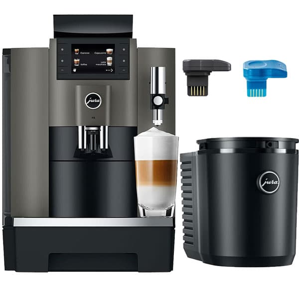 Jura W8 with fridge combo – W8 and 1 litre cool control and