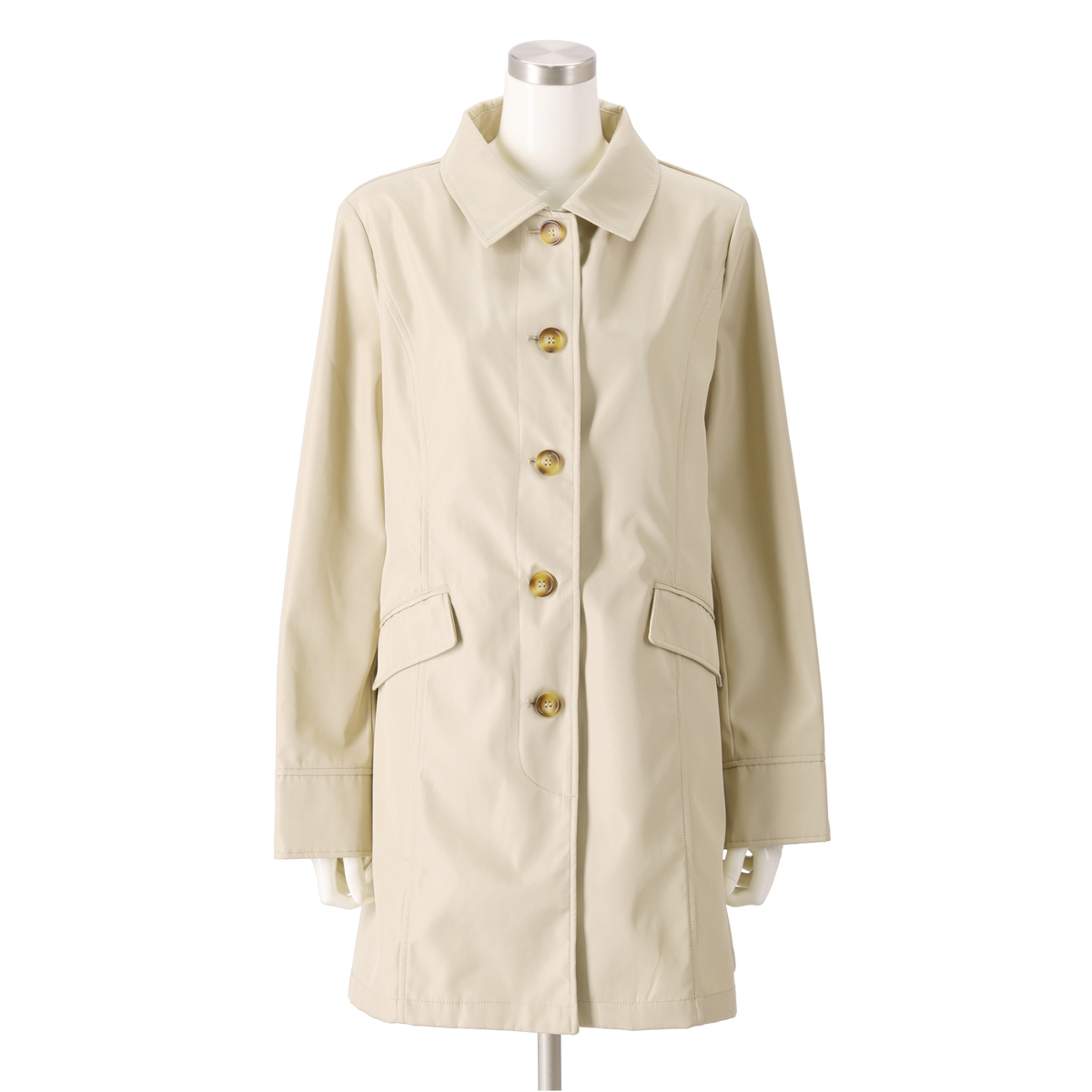 Provador 撥水/防汚 マルチ機能性ステンカラーコート 麻布プロバドール