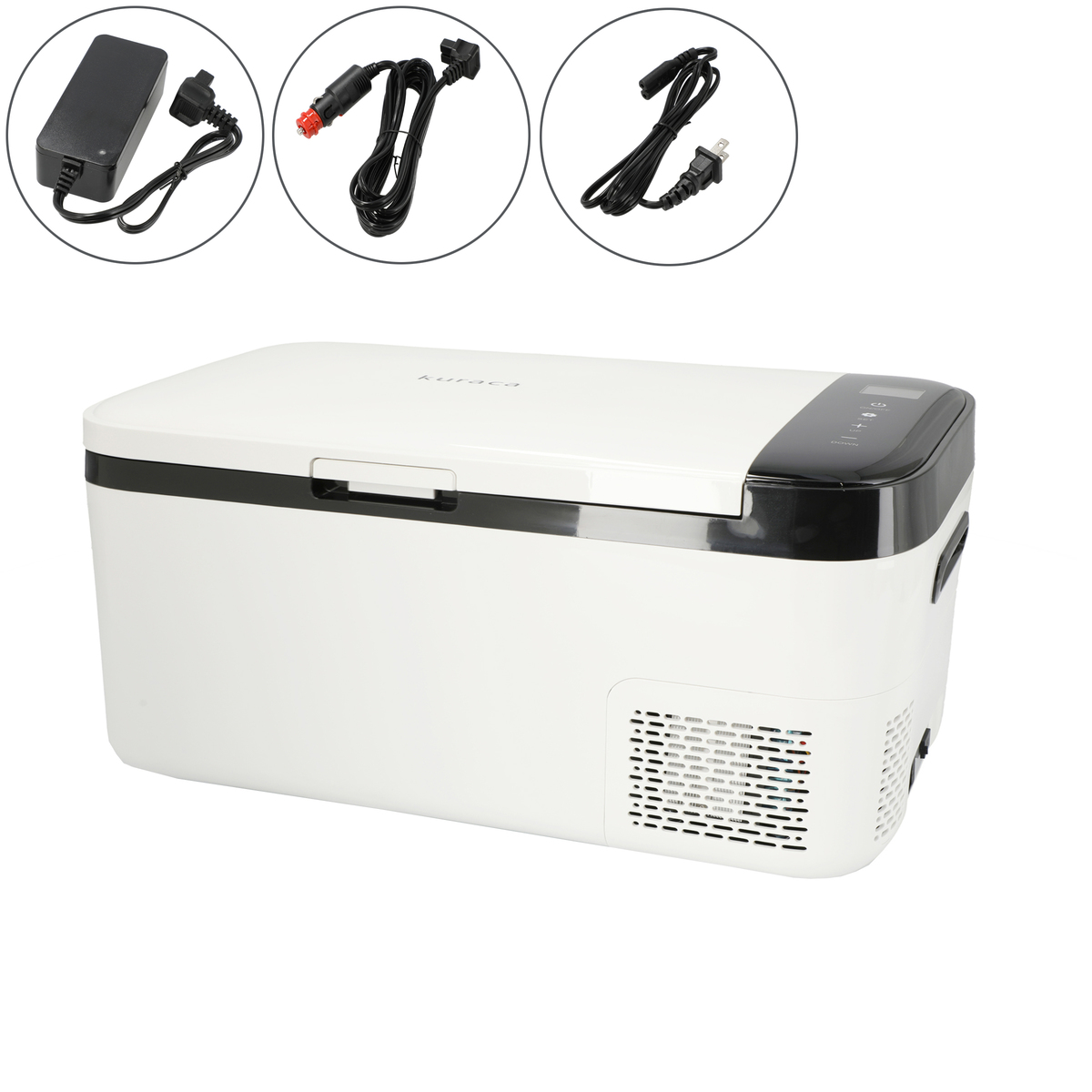 kuraca ポータブル冷凍冷蔵庫 庫内容量20L クラカ（kuraca） - QVC.jp