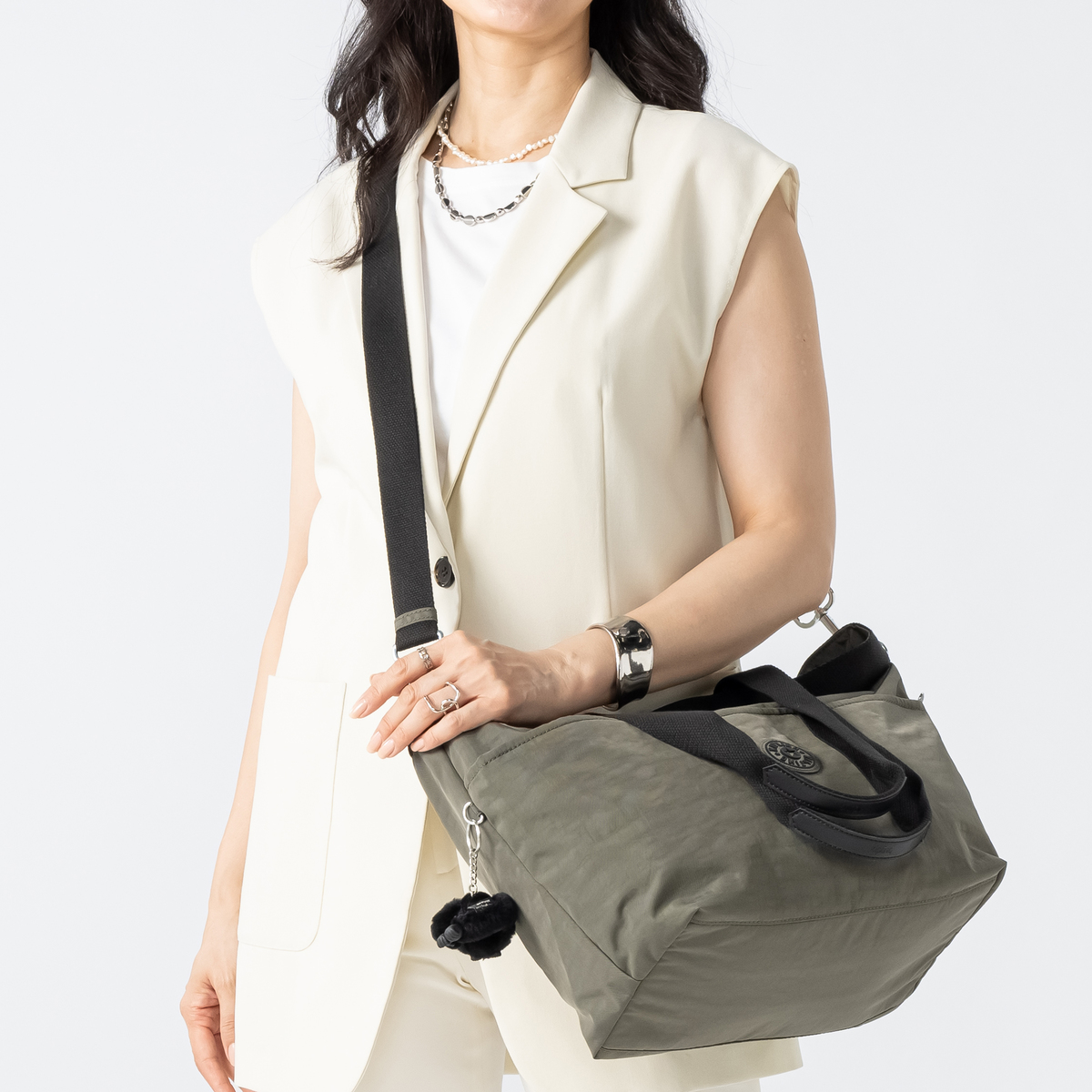 Kipling ニージャ 2WAYトートバッグ キプリング（Kipling） - QVC.jp