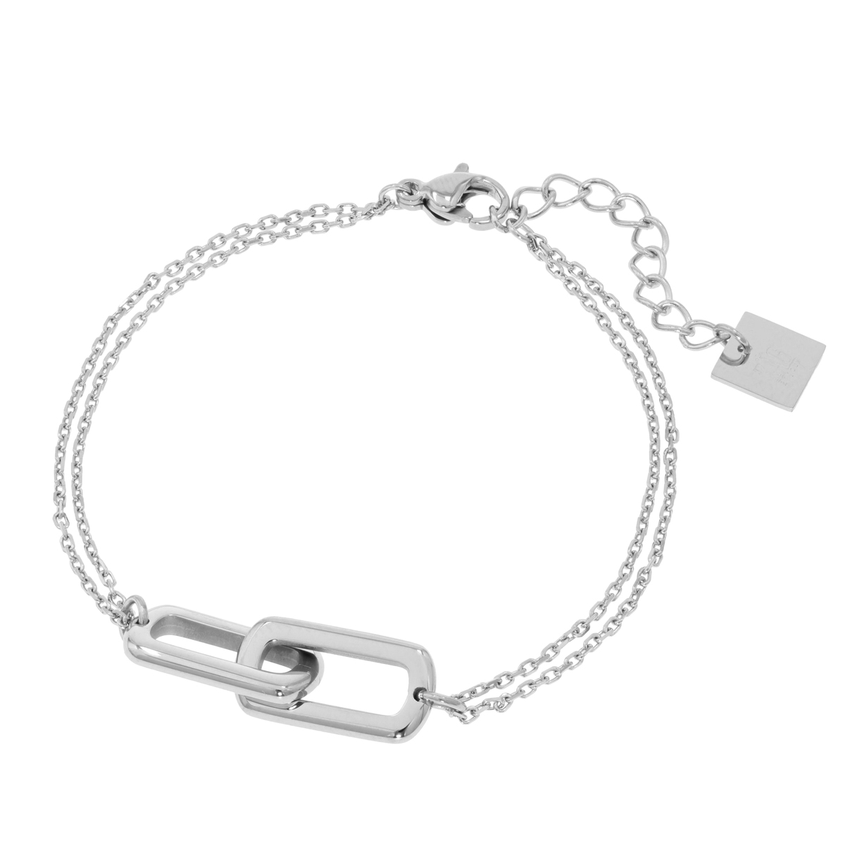 ZAG BIJOUX ステンレス リンクブレスレット [Gamma] ZAG BIJOUX - QVC.jp