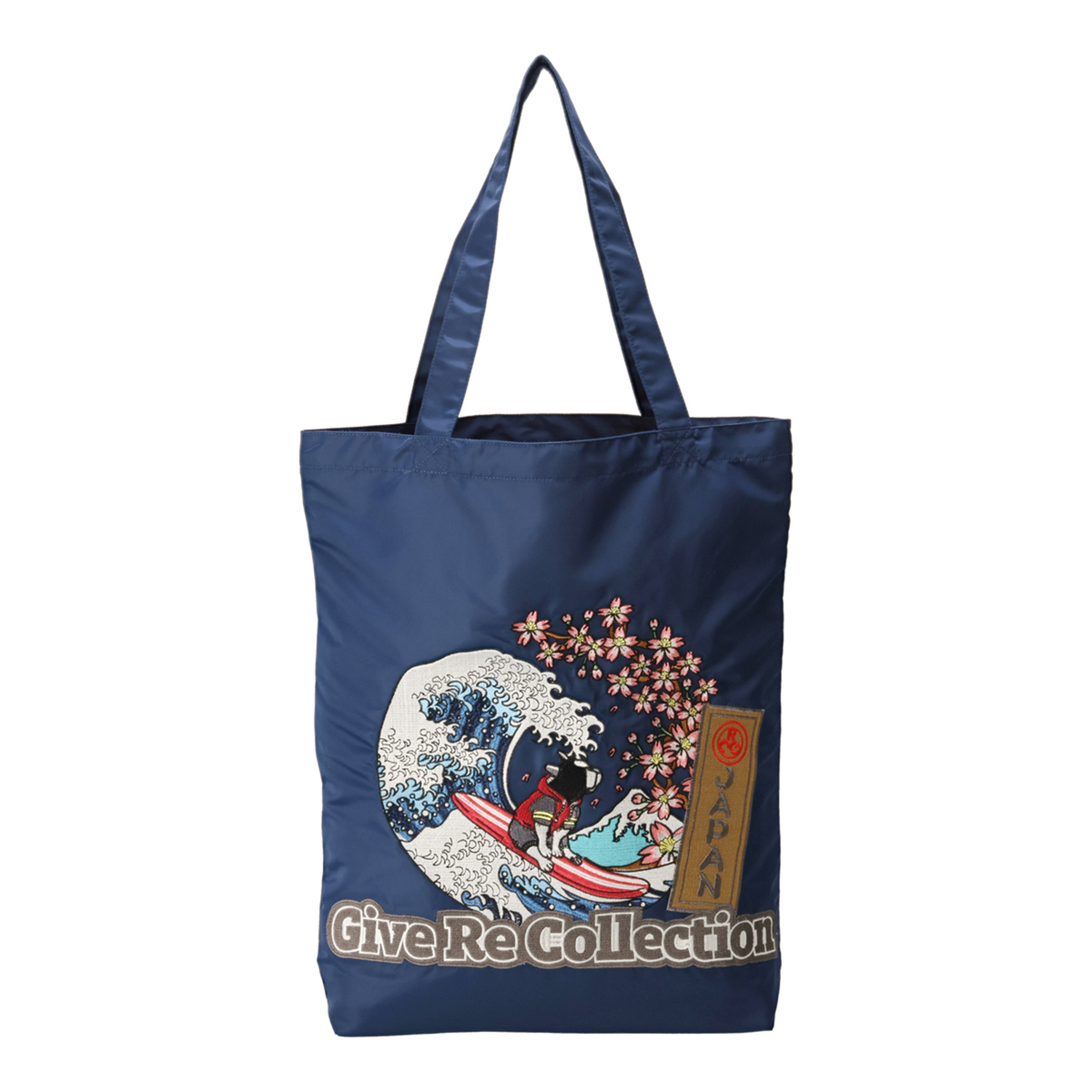 GRC スカジャン風刺繍トートバッグ ギブリコレクション（Give Re