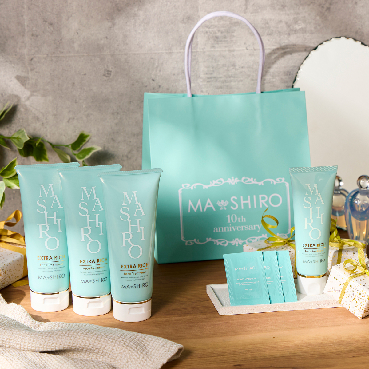 MA・SHIROEXリッチFT3本+100g+ローション3セット マシロ（MA・SHIRO