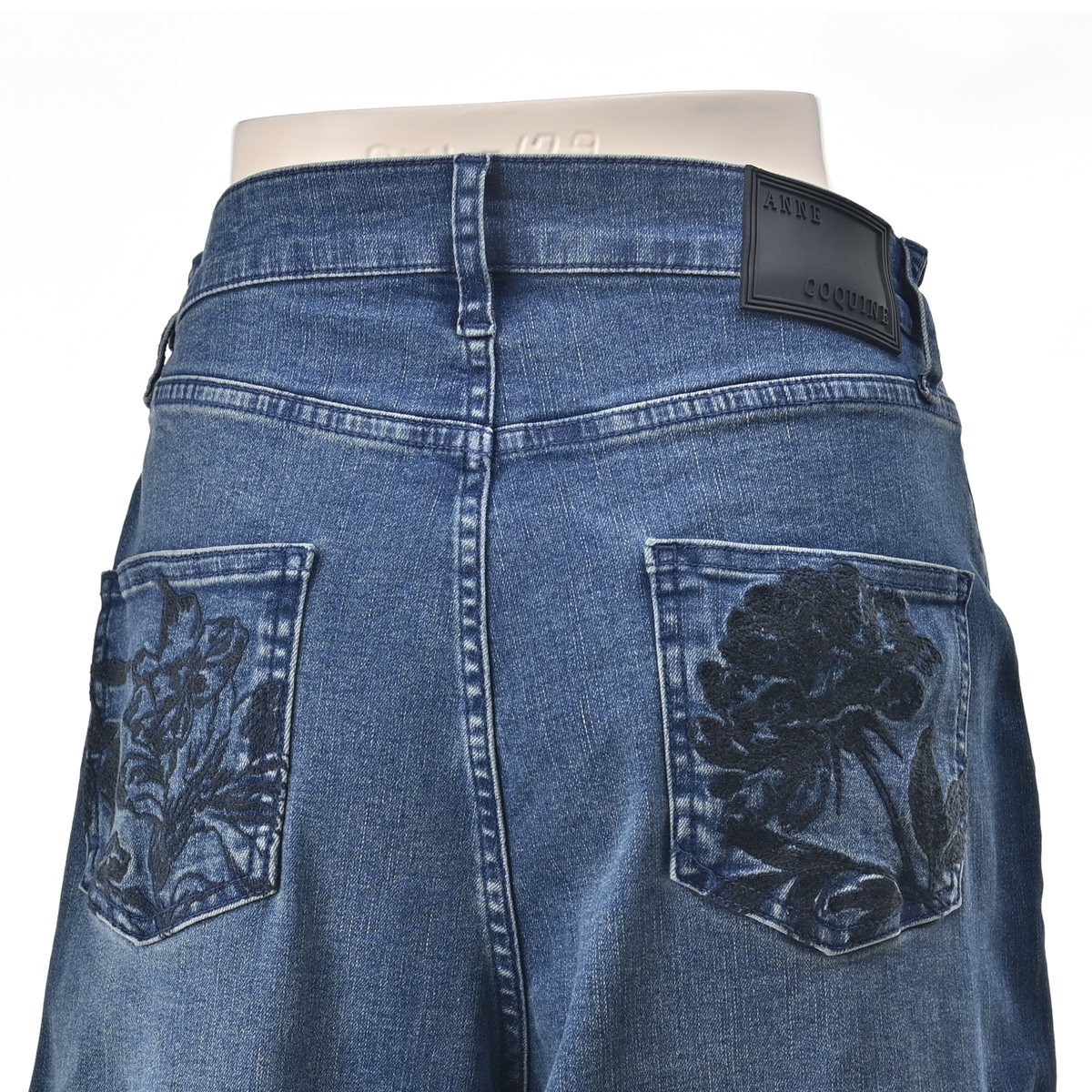 ANNE COQUINE選べる股下ストレッチツイルカーヴィーパンツ