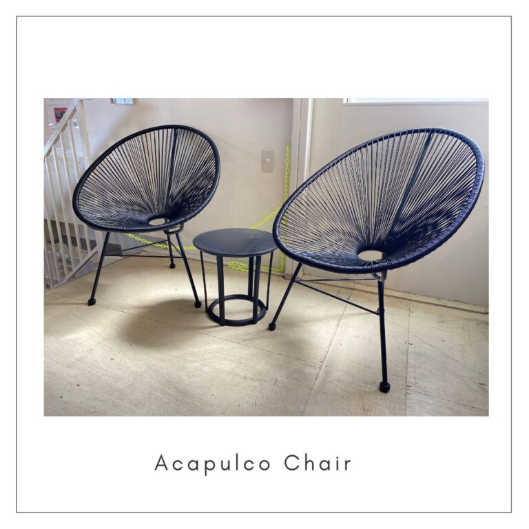 アカプルコチェア／リプロダクト／椅子／ブラック | 宇都宮の
