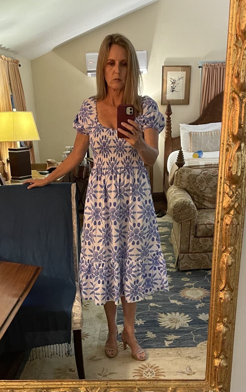 Blue Shell Louisa Nap Dress by Hill House Home | Rent the Runway