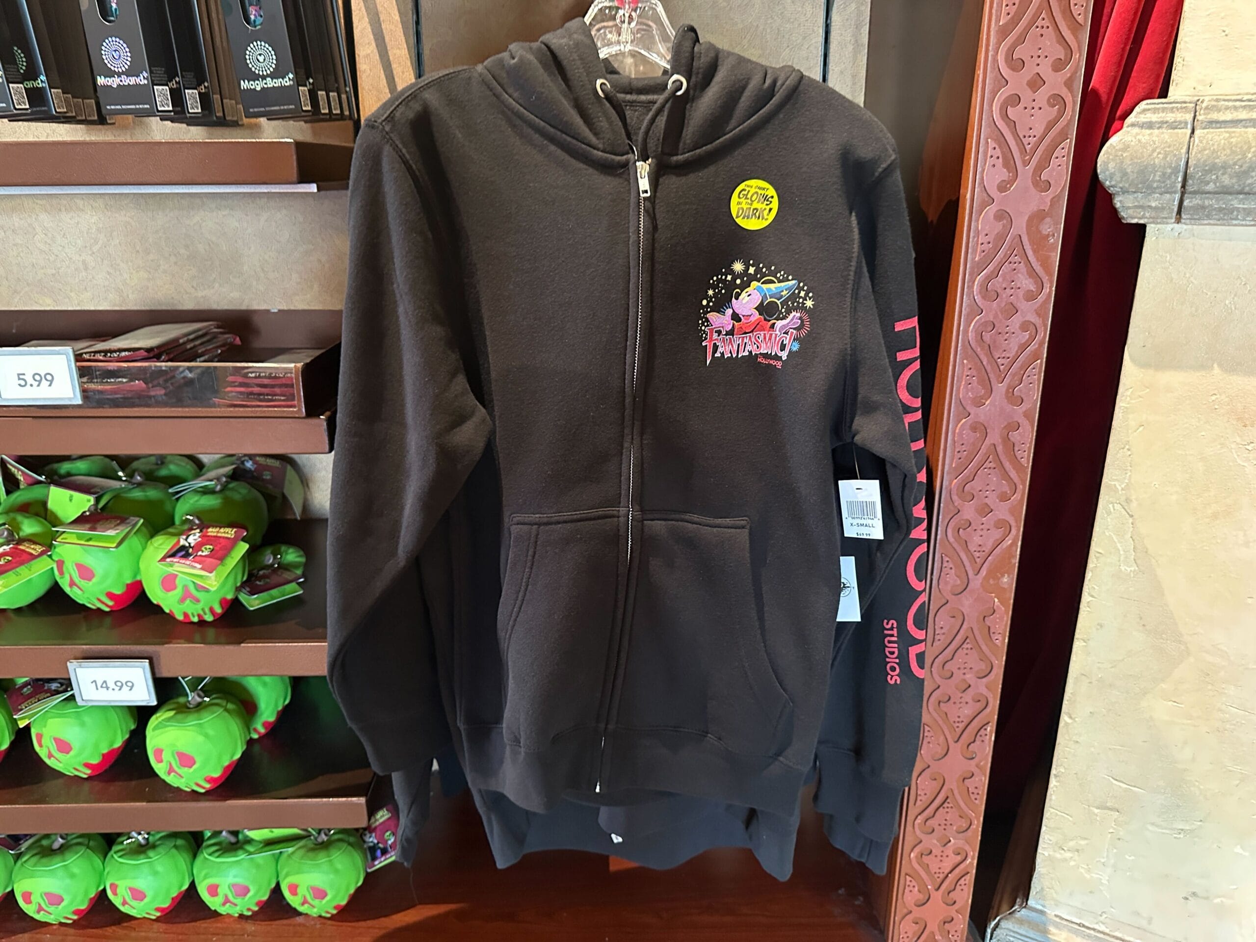 New Glow in the Dark Fantasmic! Hoodie Now Available at Disney's