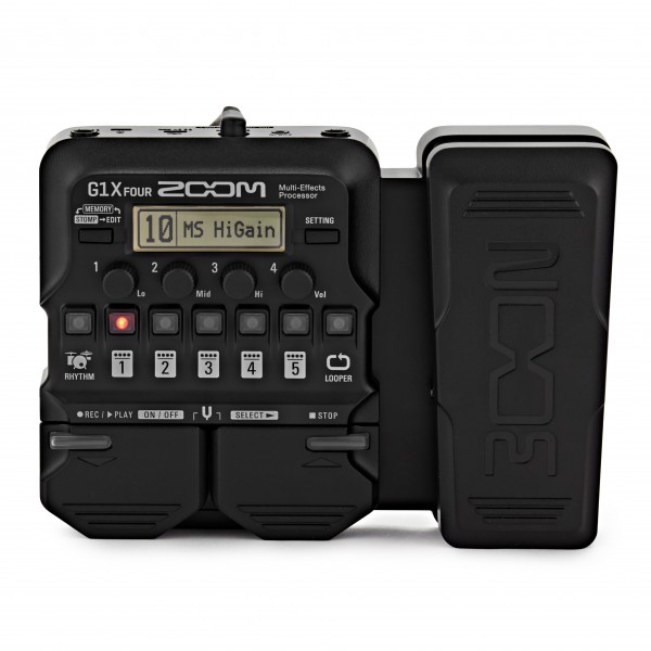 Zoom G1X FOUR Multi-Effects Pedal at Gear4music