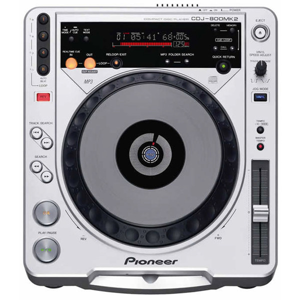 Pioneer CDJ-800 Mk II Pro CD Player at Gear4music