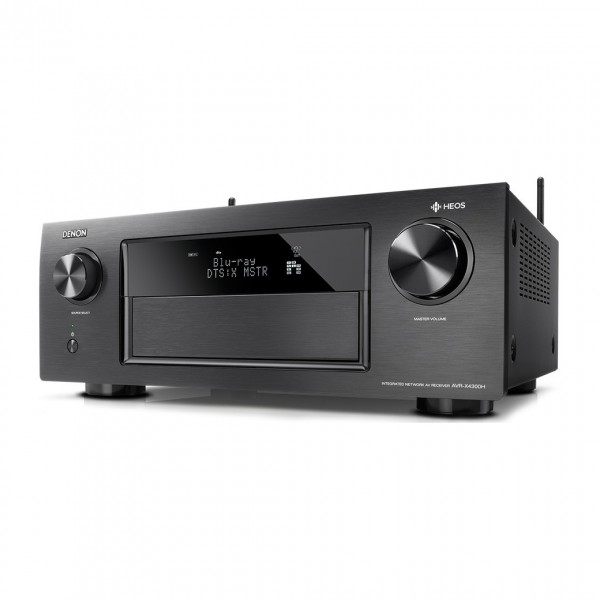 Denon AVR-X4300H Black 9.2 Channel AV Receiver w/ HEOS Music