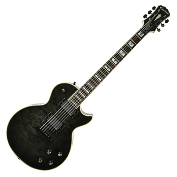 Epiphone Prophecy Les Paul Custom Plus EX w/ EMG's, Midnight Black