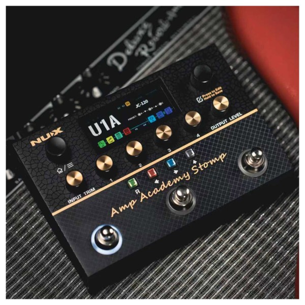 NUX Amp Academy Stomp Pedal at Gear4music
