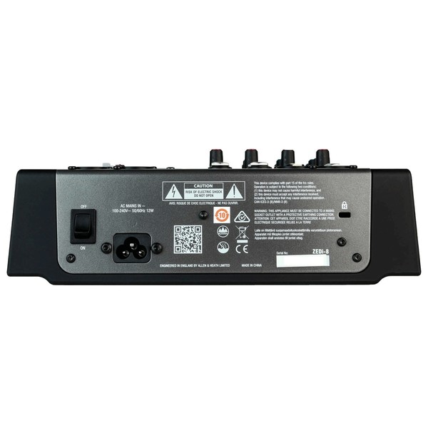 Allen & Heath ZEDi-8 Compact Mixer at Gear4music