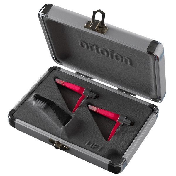 Ortofon Concorde Scratch DJ Cartridge Twin Pack, Pink | Gear4music