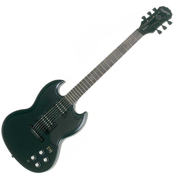 DISC Epiphone SG Goth G-400, Electro Harmonix Pack at Gear4music