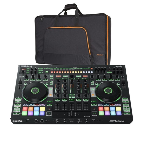 DISC Roland DJ-808 DJ Controller with Case at Gear4music