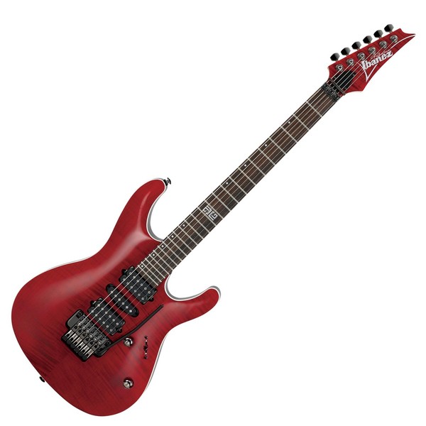 DISC Ibanez KIKO10P Kiko Loureiro, Trans Ruby Red at Gear4music