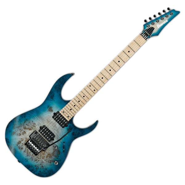 DISC Ibanez RG652MPB Prestige, Ghost Fleet Blue Burst at Gear4music