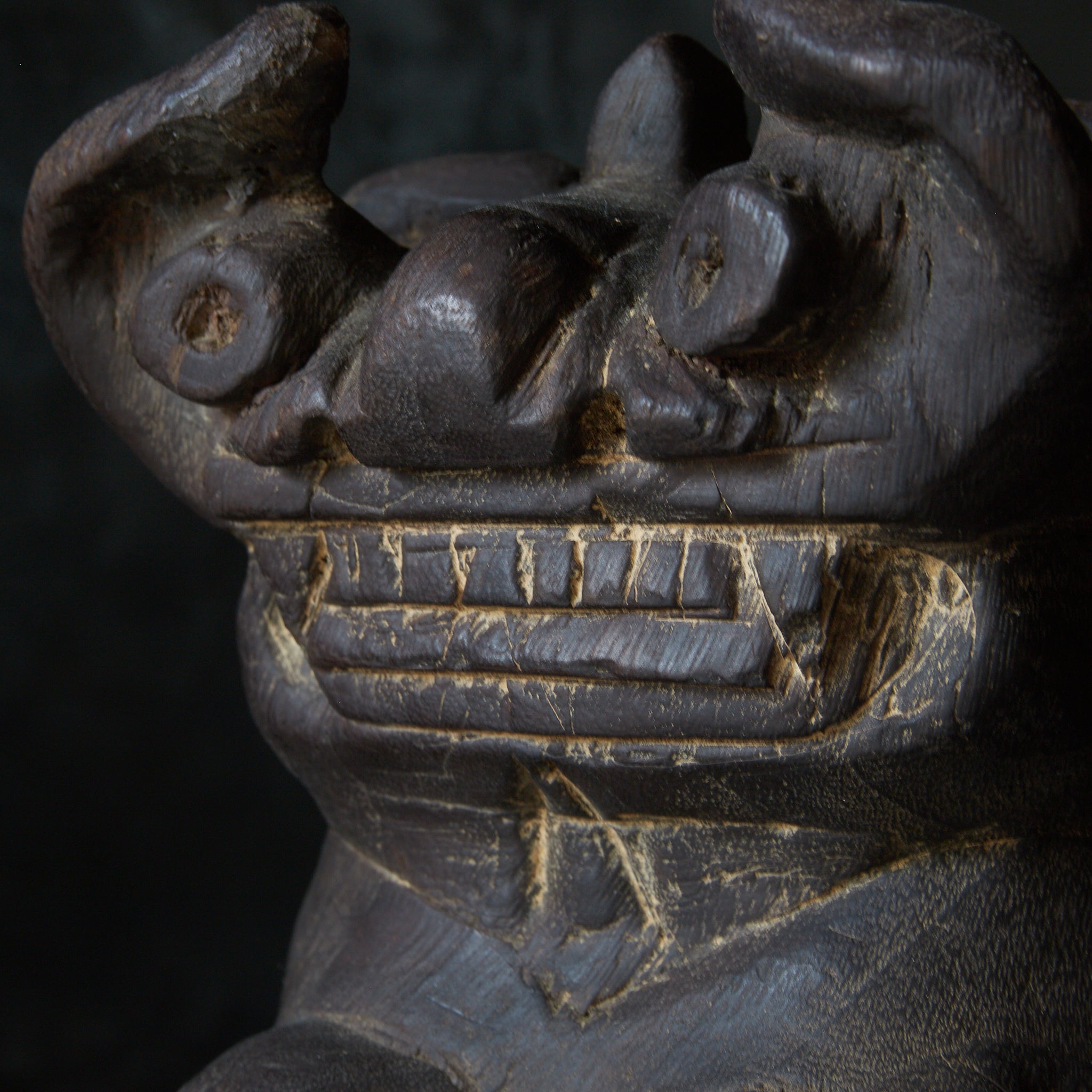 江戸時代 獅子像 一対（1603–1867CE） | 入蘆花（ロカニイル）