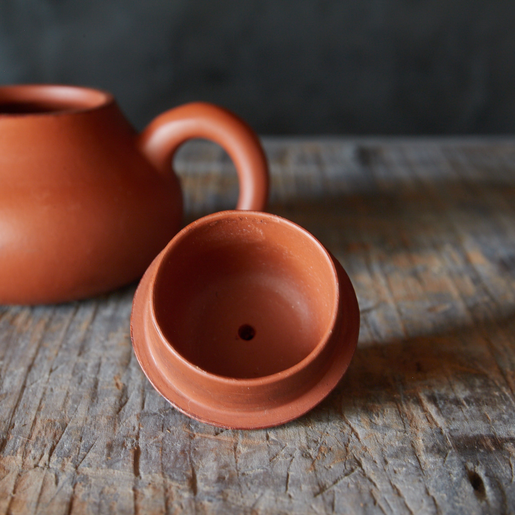 清代-民国期 荊渓南孟臣製 朱泥梨型壺（急須）（1616–1949CE） | 入