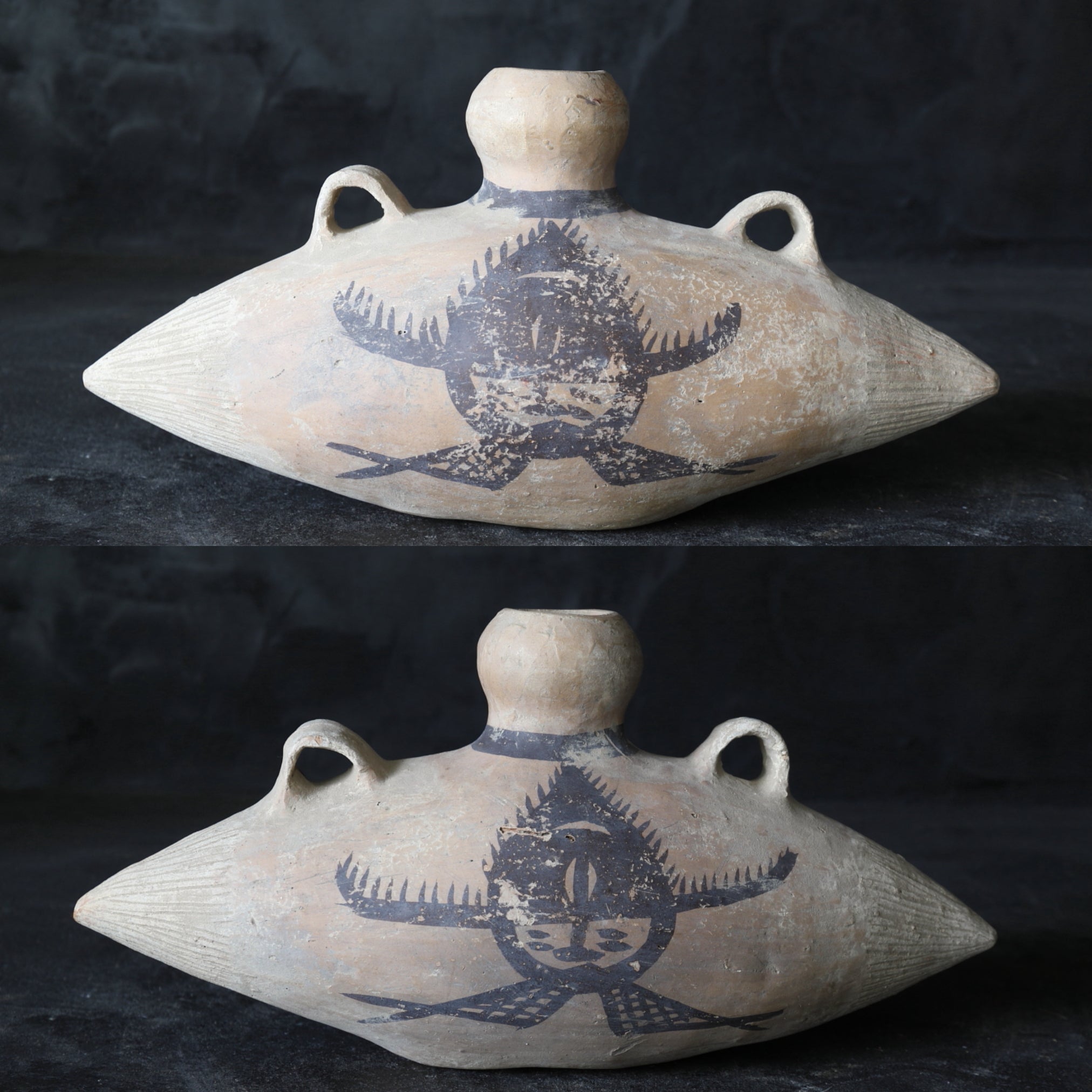 馬家窯文化 アンダーソン土器 宝珠文 皮袋形土器（3300–2050 BCE