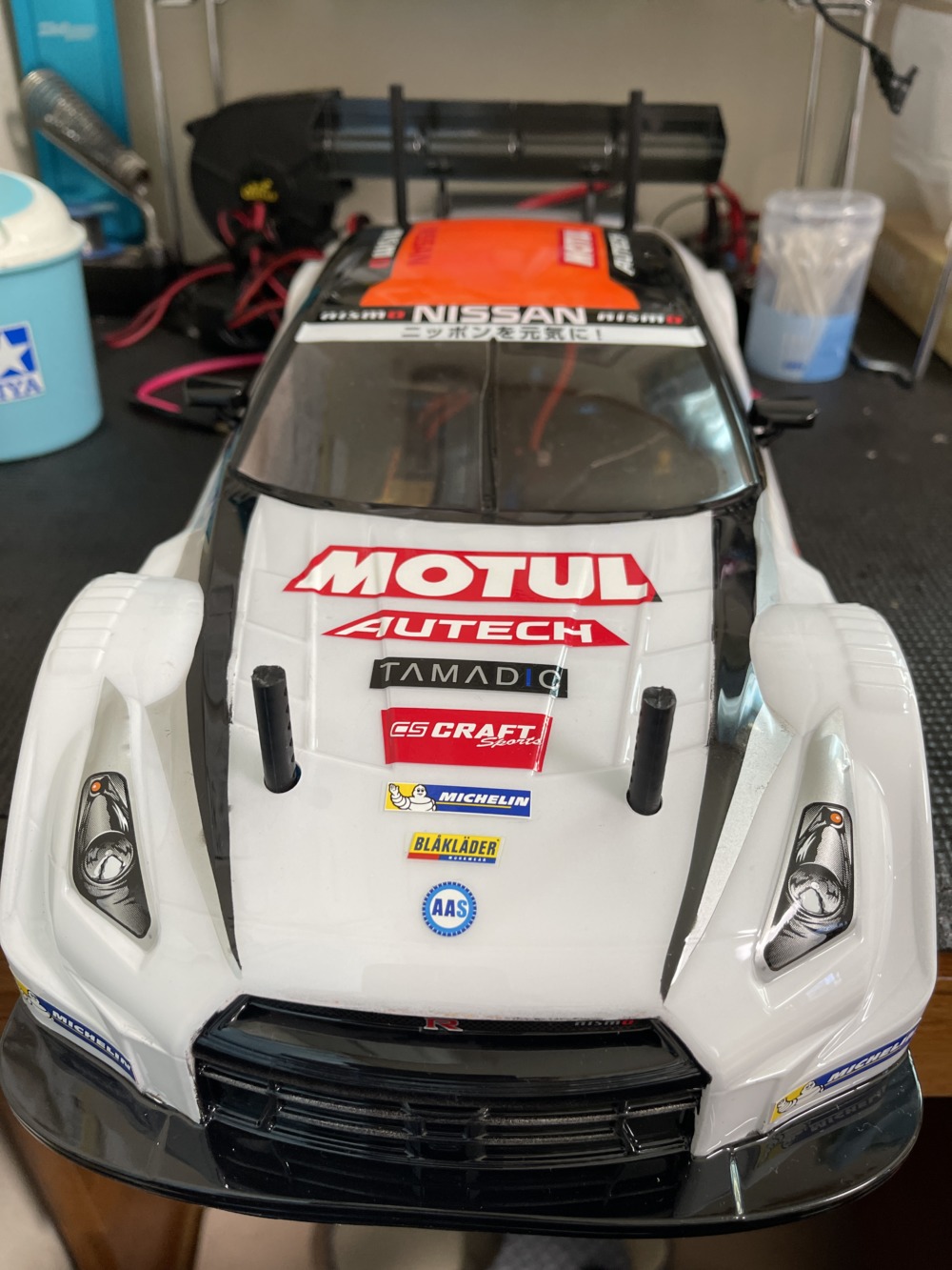 タミヤ SP.1584 MOTUL AUTECH GT-R スペアボディセット（軽量） | RC