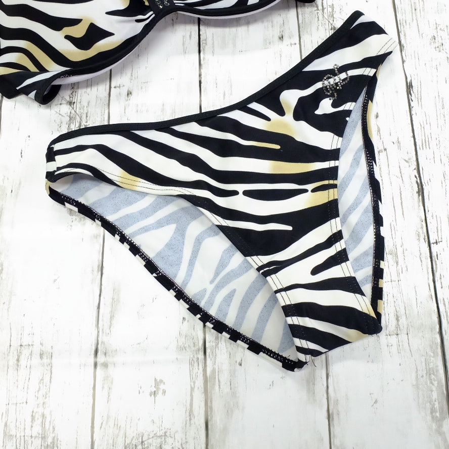 ゼブラ柄ワイヤー風三角ビキニ(L) – rachagirl(ラチャガール)
