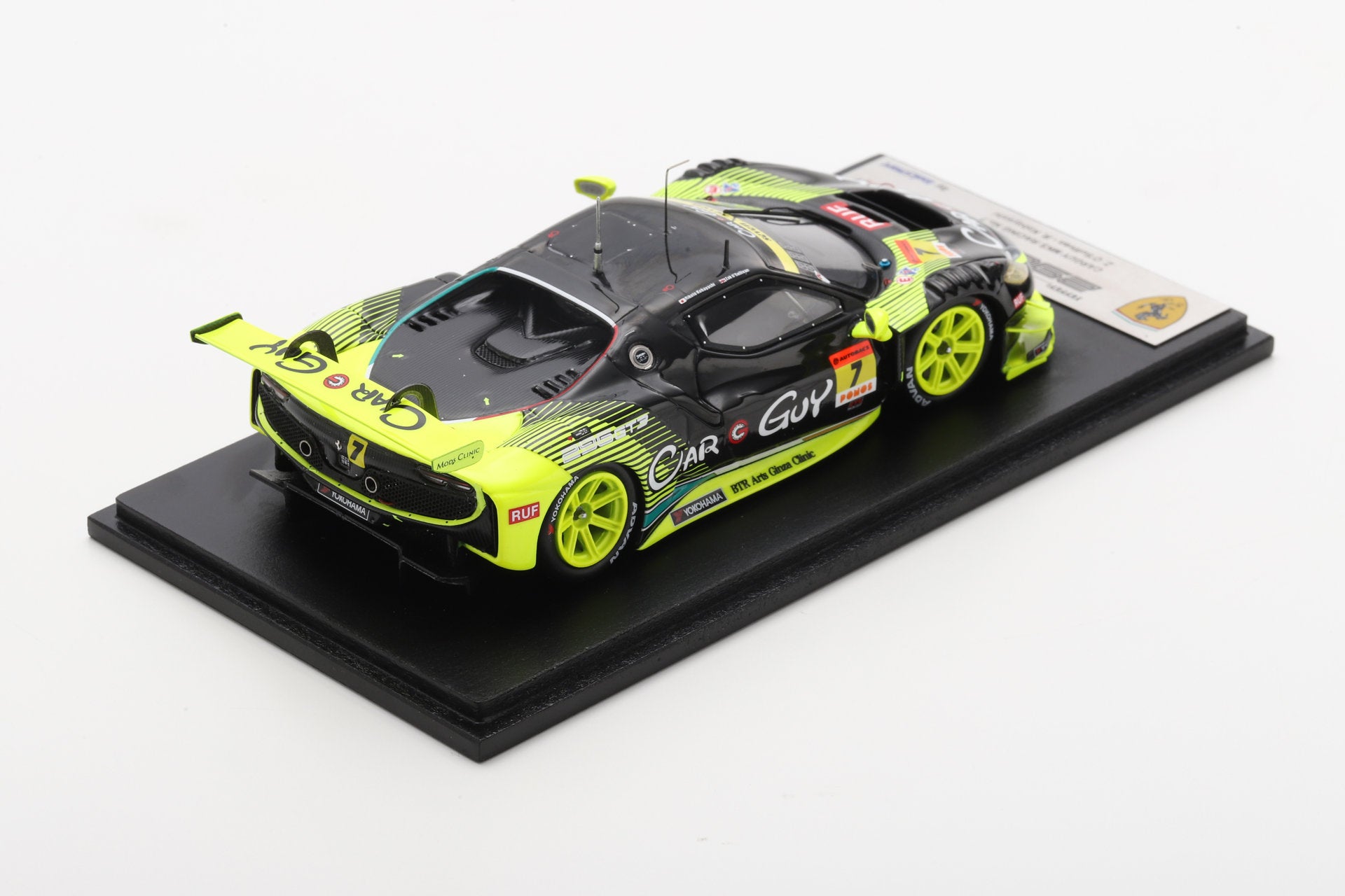 Looksmart LSSGT25007 1/43 CARGUY Ferrari 296 GT3 CARGUY MKS RACING