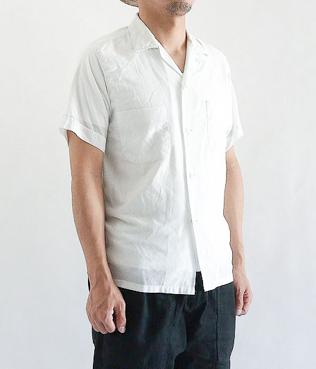 70's BRENT ビンテージオープンカラーシャツ［resize］ - Fresh