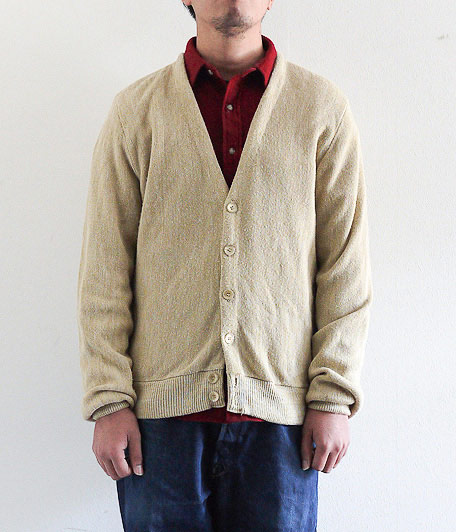 PURITAN ビンテージアクリルニットカーディガン - Fresh Service