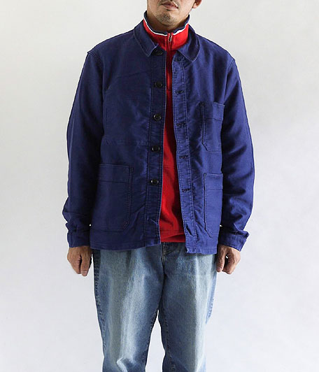 Adolphe Lafont モールスキンフレンチワークジャケット - Fresh