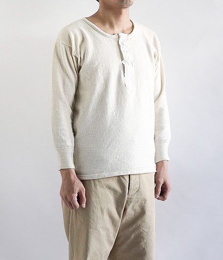 フランス軍 ビンテージヘンリーネックTシャツ - Fresh Service