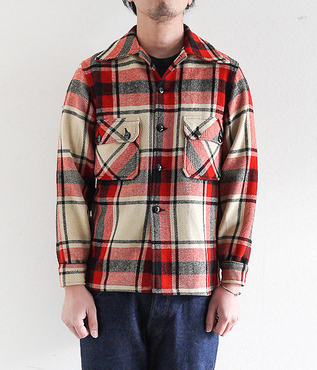 50's CHIPPEWA ビンテージウールチェックシャツ - Fresh Service