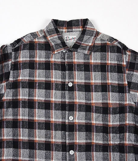 50's Hampton ビンテージプリントネルシャツ - Fresh Service