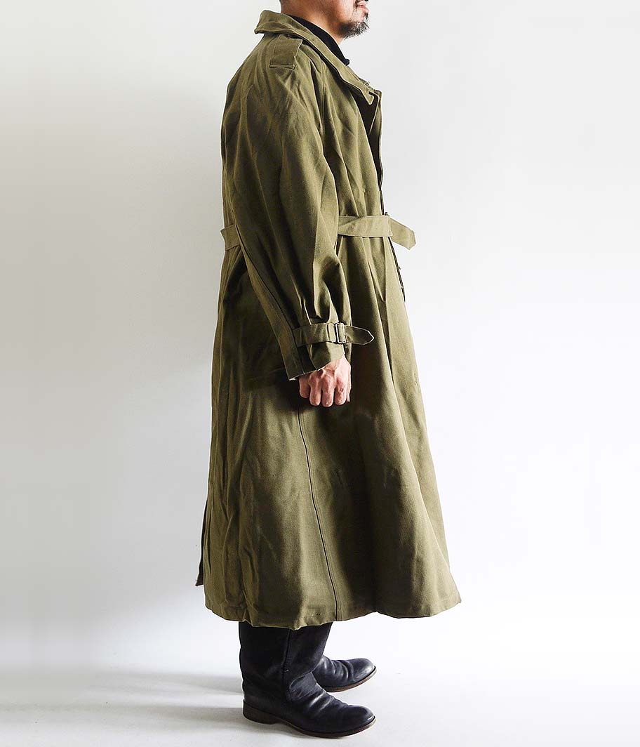 40's フランス軍モーターサイクルコート [Dead Stock］ - Fresh