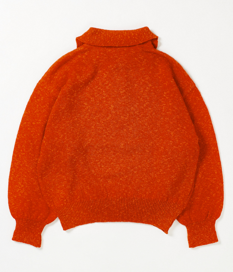 80's STONE ISLAND Polo Button Wool Sweater - Fresh Service