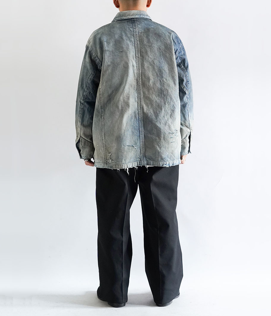 ANCELLM DENIM COVERALL [INDIGO] - Fresh Service NECESSARY or