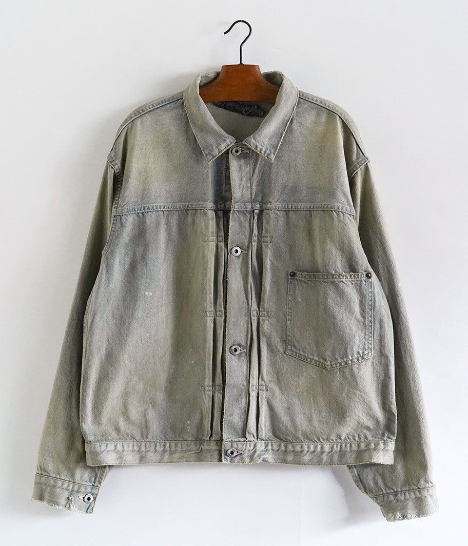 A.PRESSE 1st Type Denim Jacket [BLEACH] - Fresh Service NECESSARY