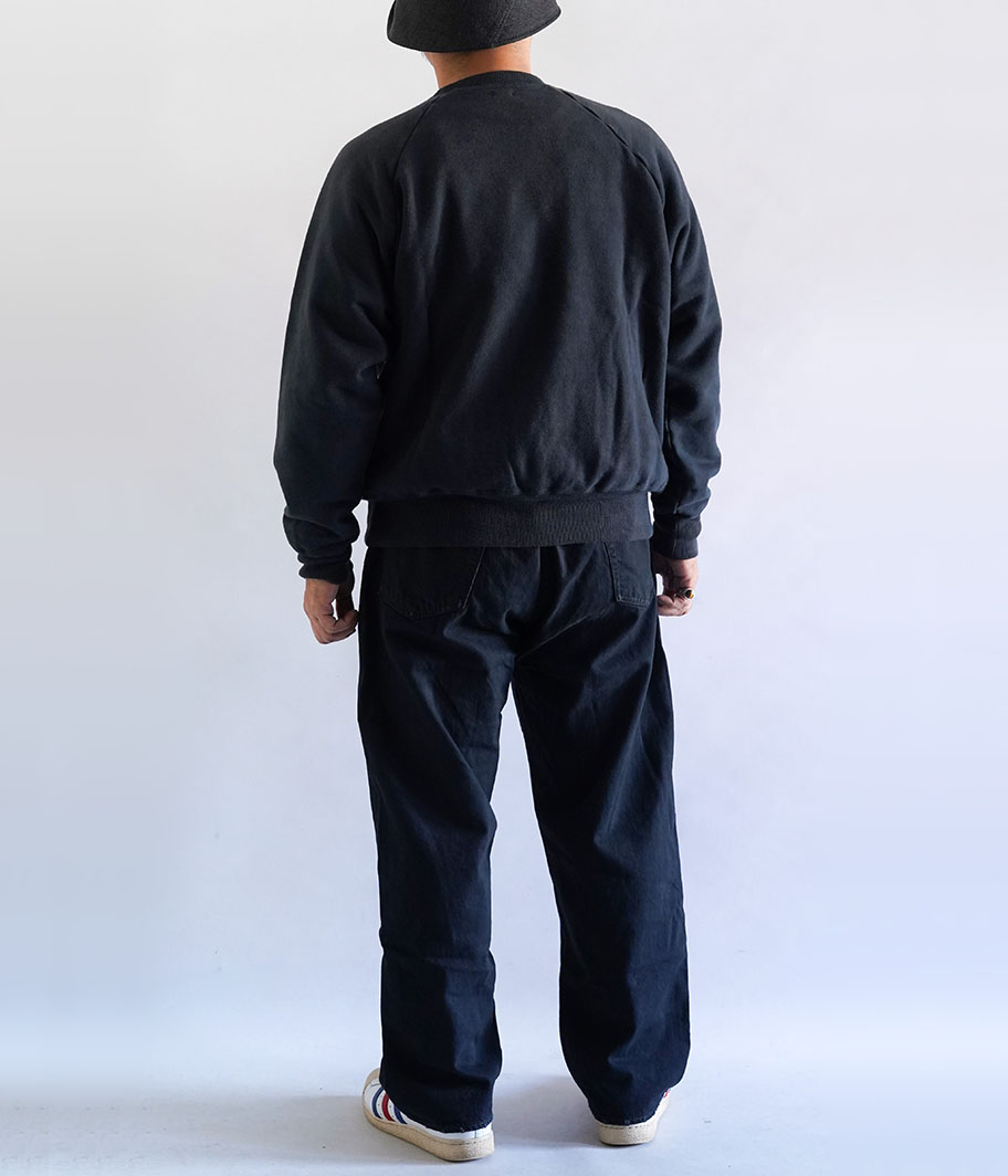 A.PRESSE Vintage Sweatshirt [BLACK] - Fresh Service NECESSARY or