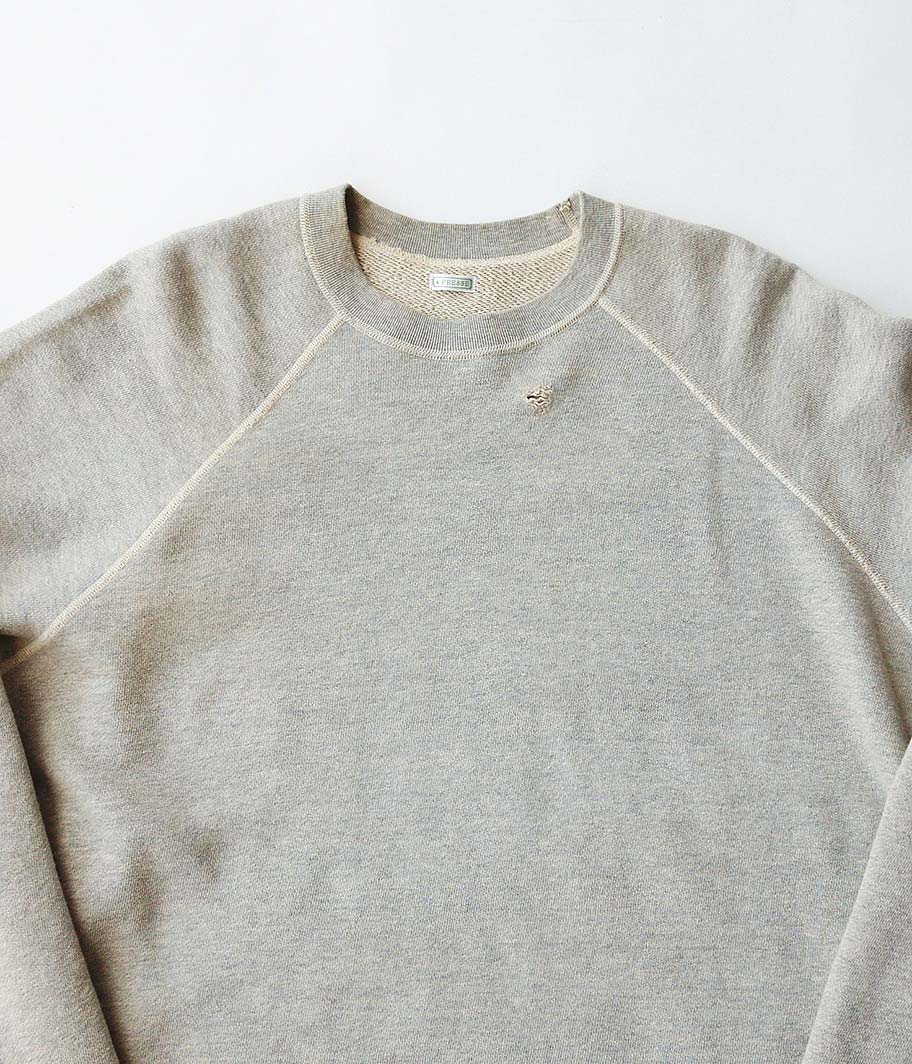 A.PRESSE Vintage Washed Sweat Shirt [GRAY] - Fresh Service
