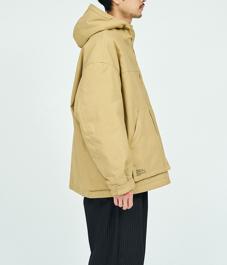 Fresh Service BOA LINED DUCK JACKET [BEIGE] - Fresh Service