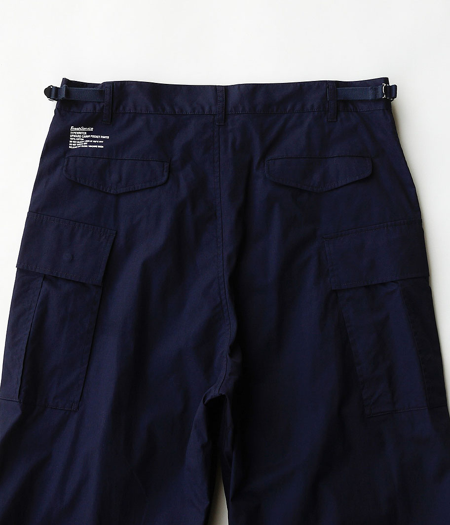 Fresh Service TYPEWRITER UPWARD CARGO POCKET PANTS [NAVY] - Fresh