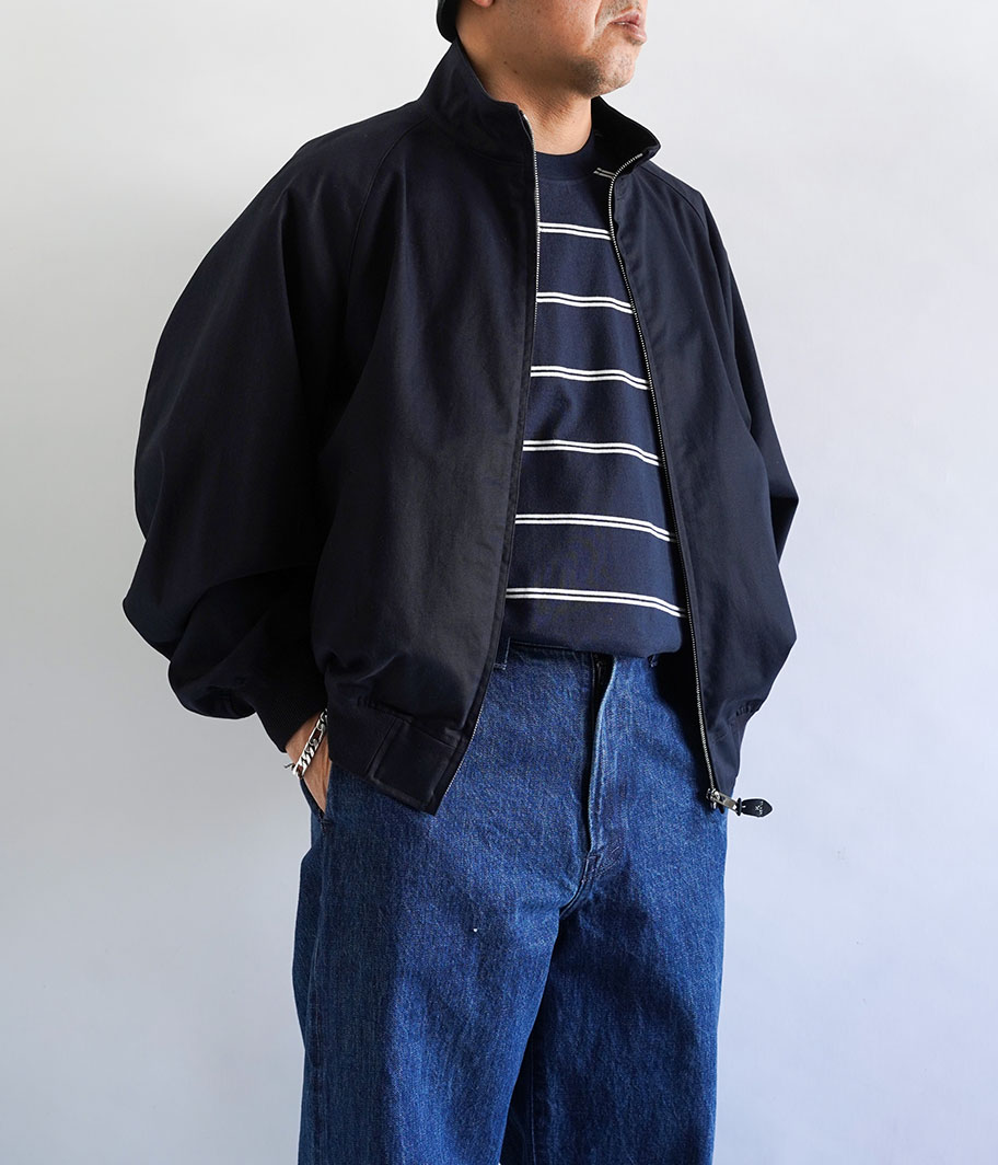 HERILL Egyptian Cotton Weekend Jacket [Navy] - Fresh Service