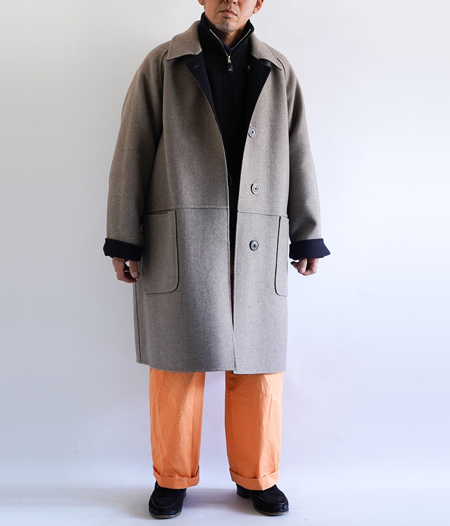 HERILL Blacksheep Reversiblecoat [NAVY / NATURALBEIGE] - Fresh