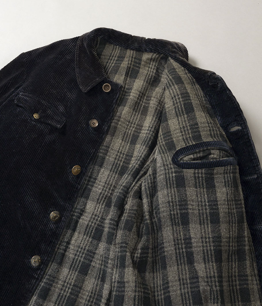 40's フレンチコーデュロイハンティングジャケット - Fresh Service