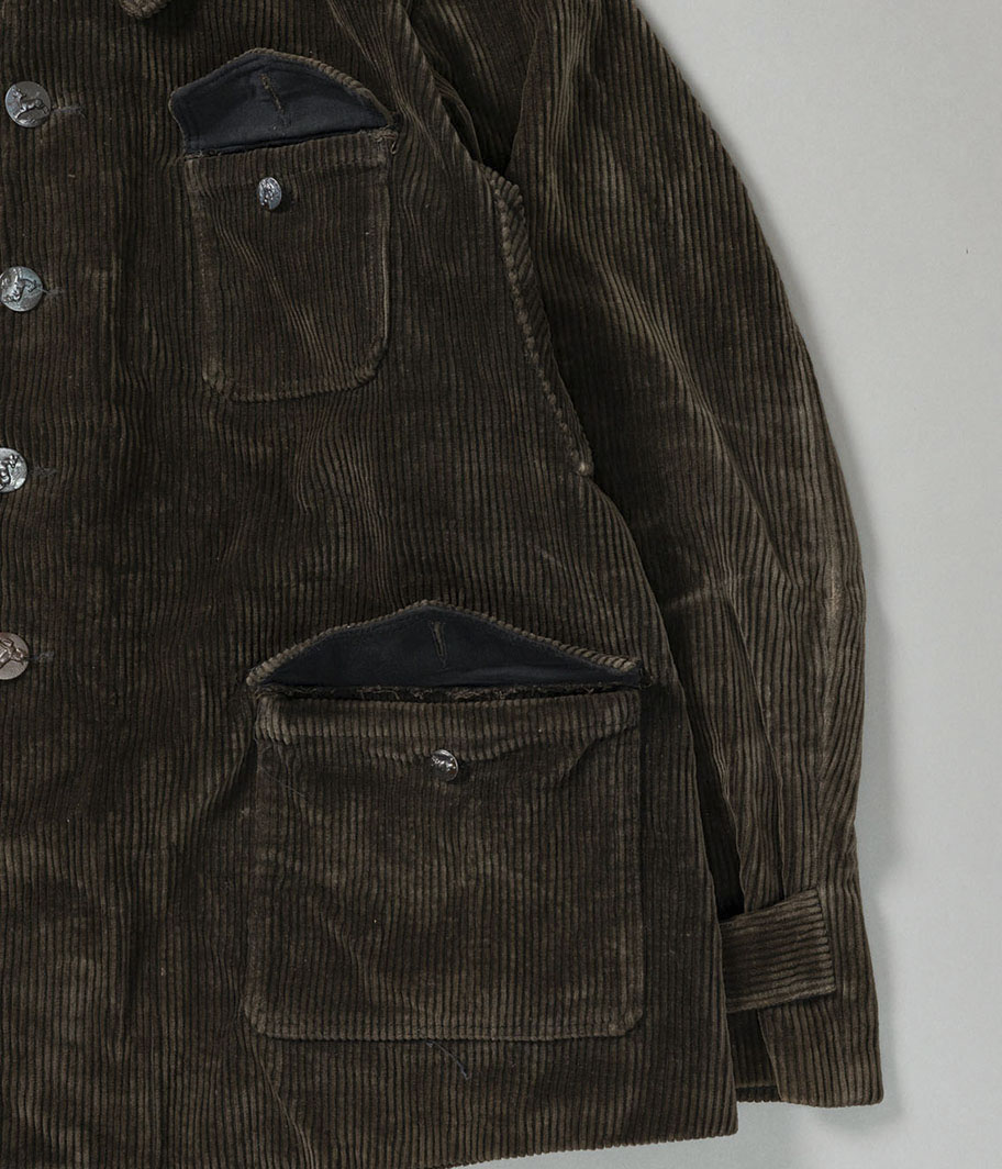 30's-40's フレンチコーデュロイハンティングジャケット - Fresh