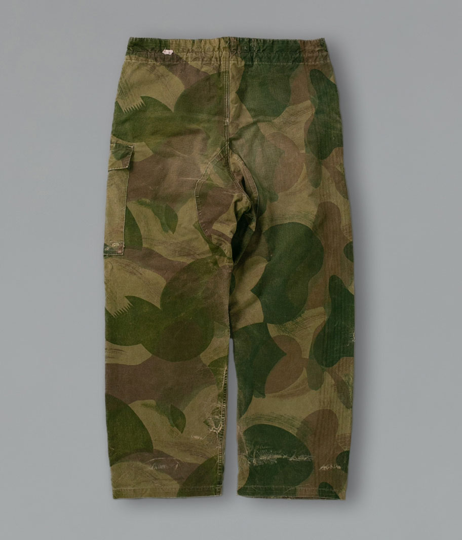 50's ベルギー軍 ブラッシュカモカーゴパンツ - Fresh Service